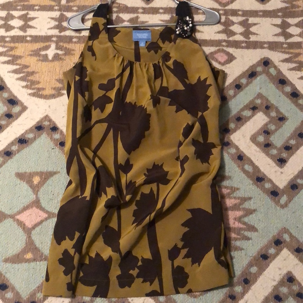 Hunter green embellished dress